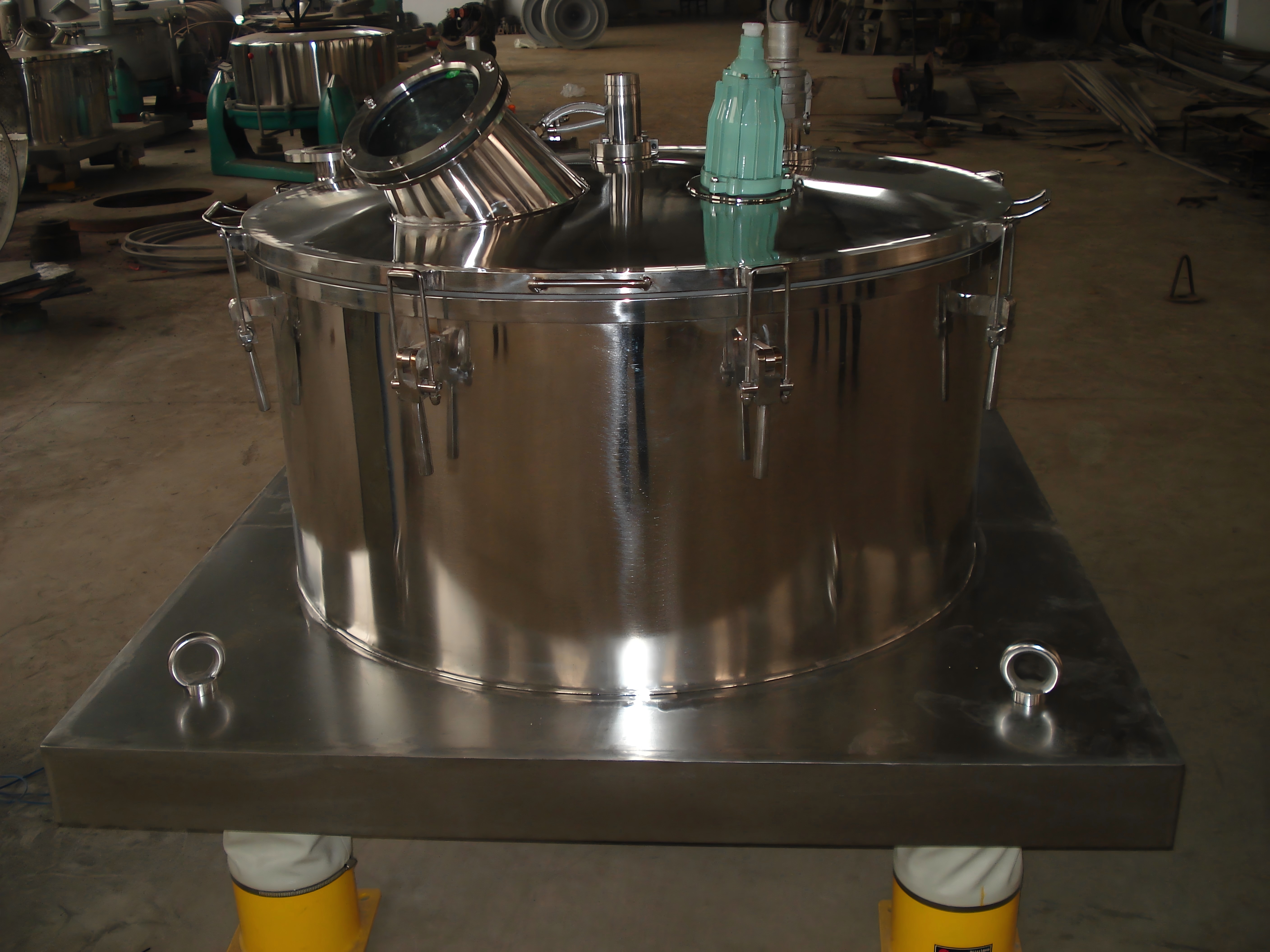 PBZ series flat-plate manual upper discharge direct centrifuge