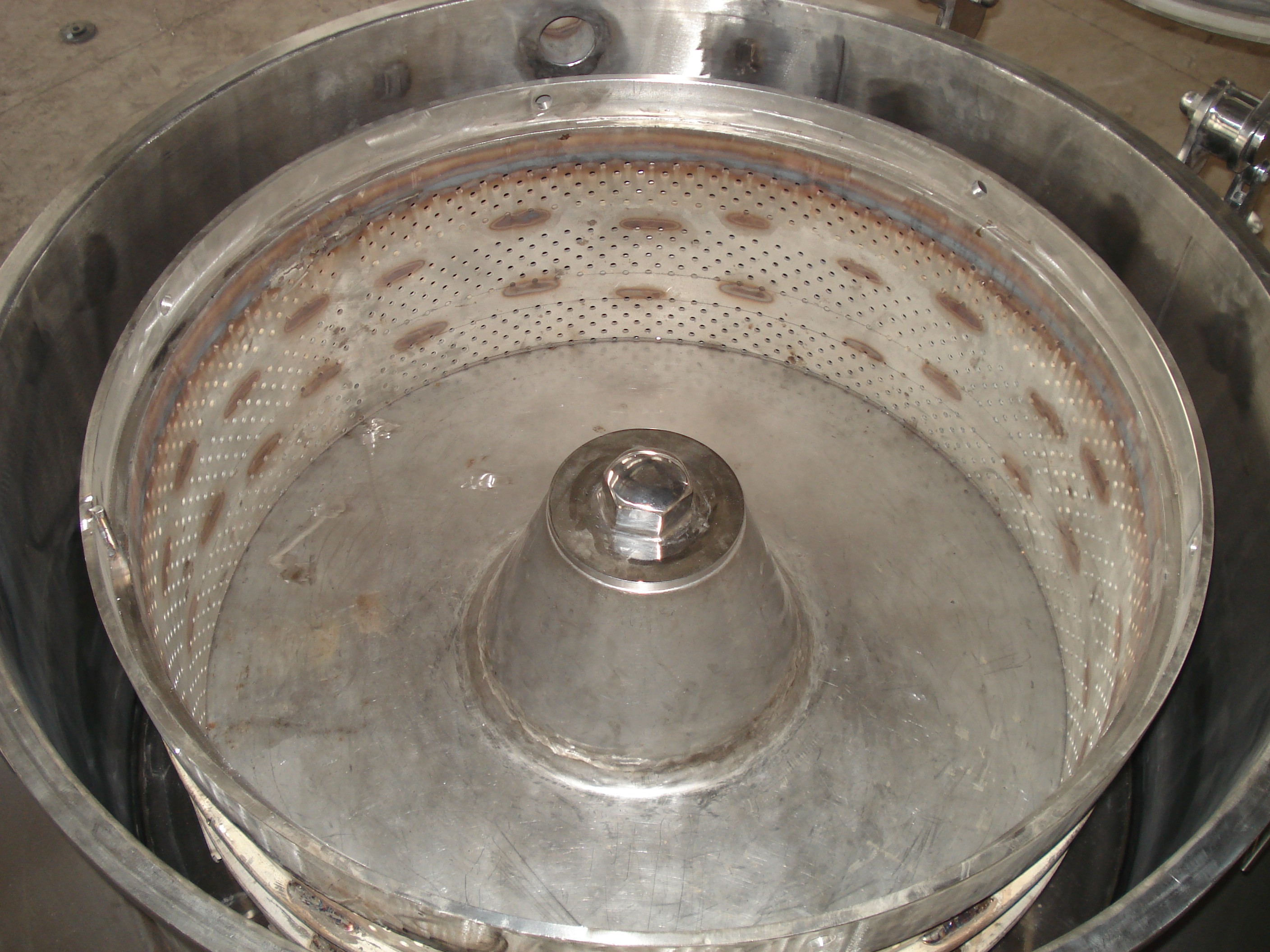 PBZ series flat-plate manual upper discharge direct centrifuge