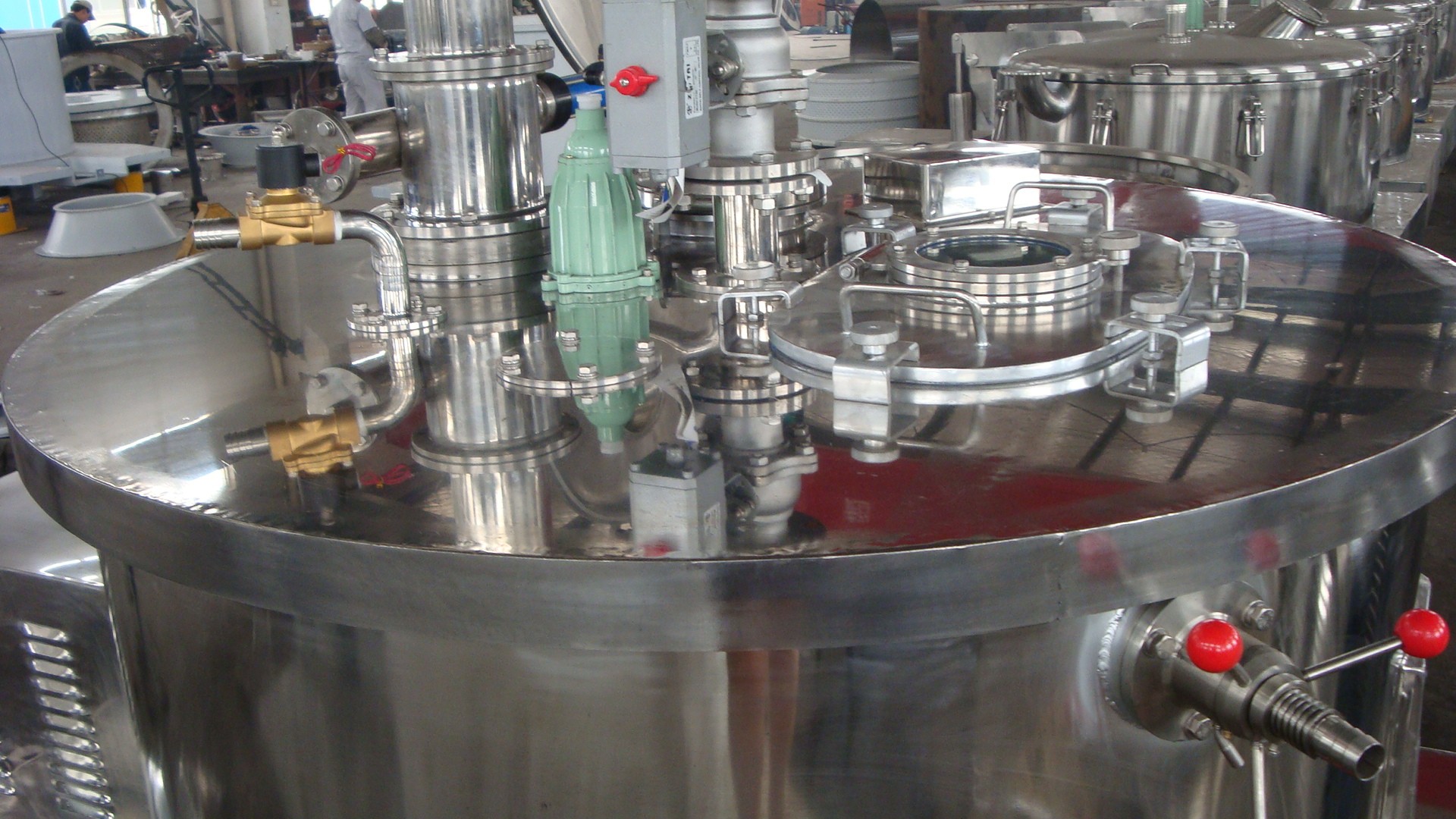 PGZ plate large clamshell scraper under discharge centrifuge