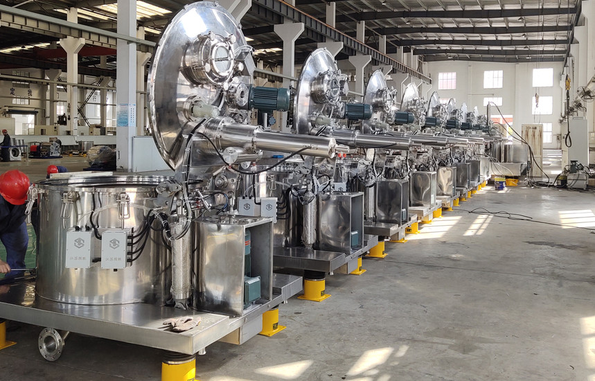 LGZ Plate Large Flap Scraper Lower Discharge Centrifuge