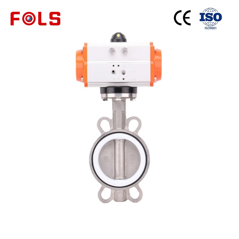 Easy - to - Install Pneumatic Butterfly Valve
