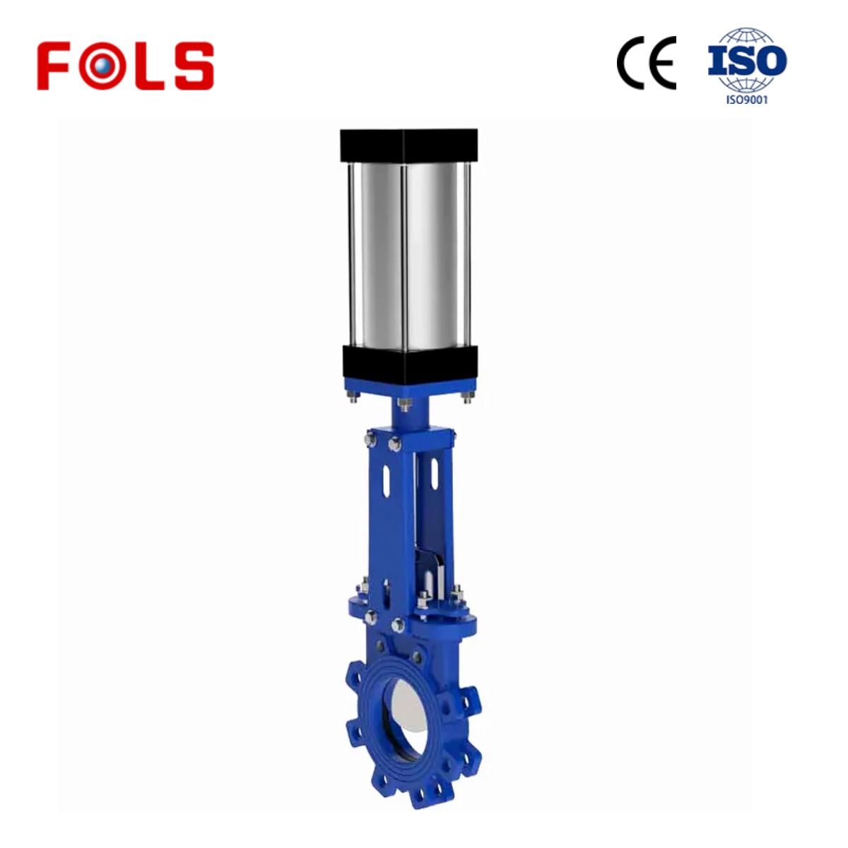 FOLS Pneumatic torx Knife Gate Valve