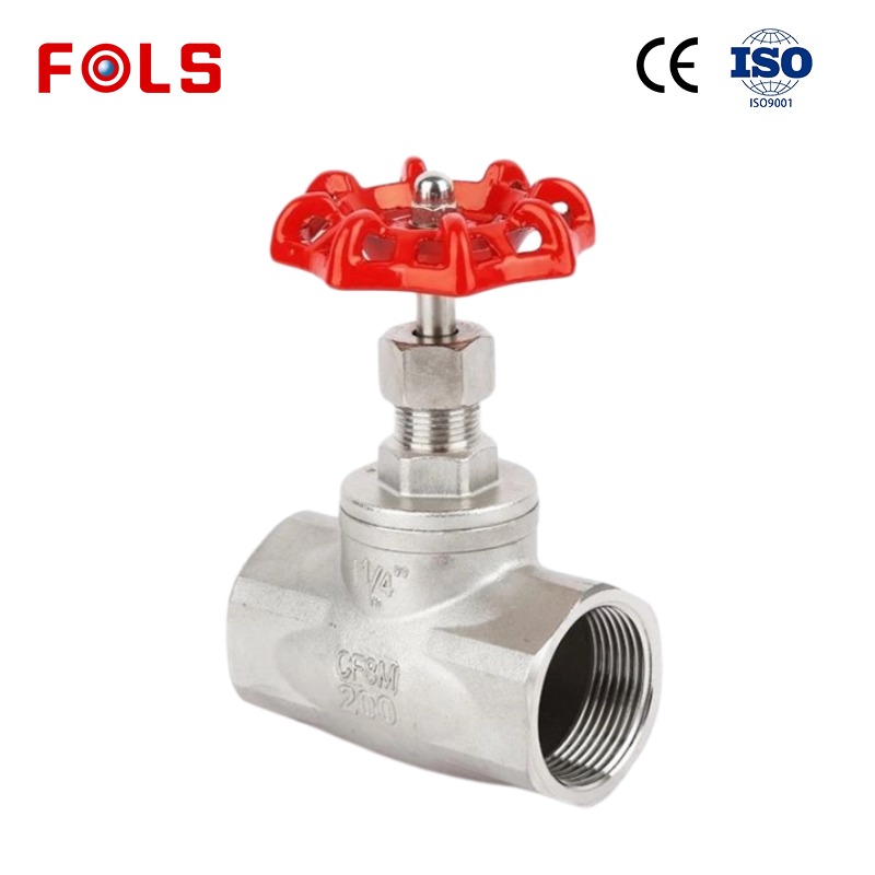 Stainless Steel CF8 CF8M Globe Valves for Steam Water Gas