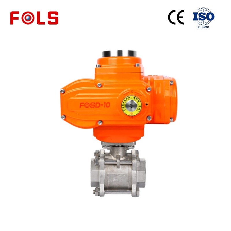 FOLS  Ex explosion-proof 3-Piece Electric Actuator Ball Valve