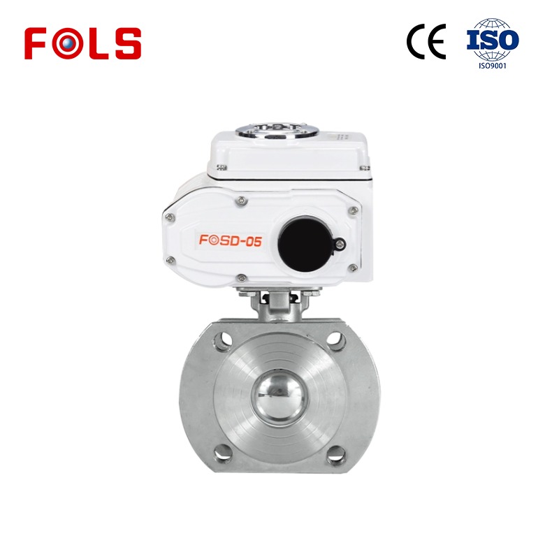 FOLS Electric Italy Wafer Type ball valve 