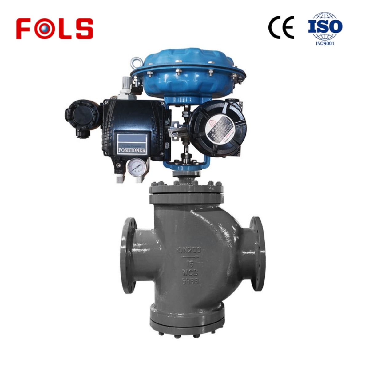 Pneumatic control globe valve