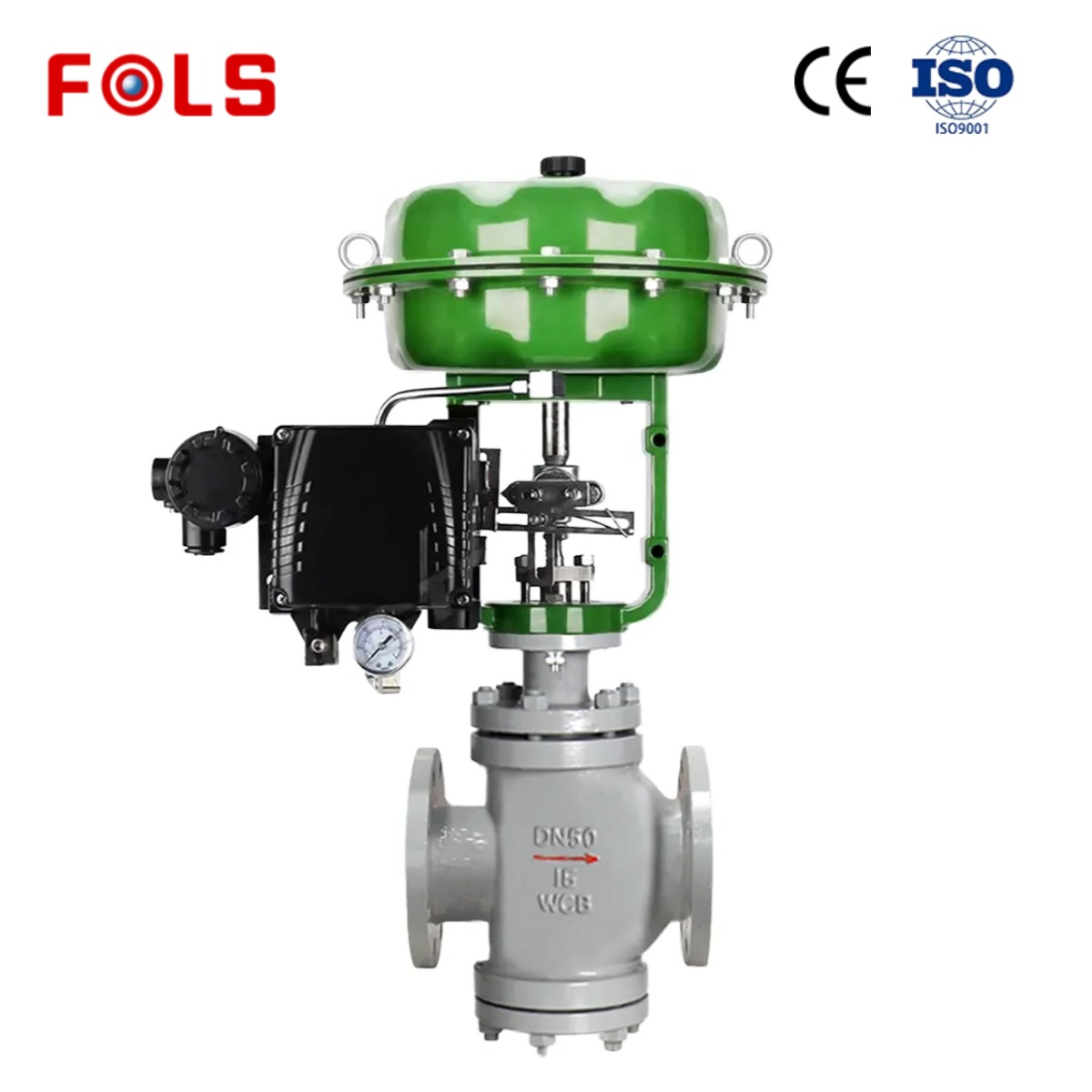 Pneumatic control globe valve