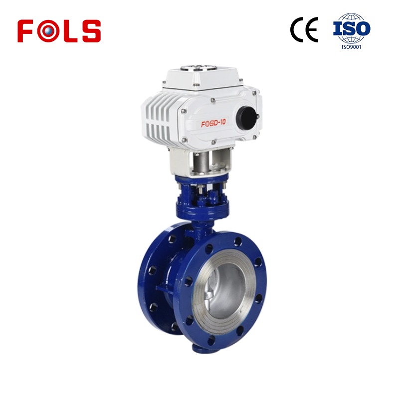 Electric Actuated Butterfly Valve Pricing by FOLS Valve