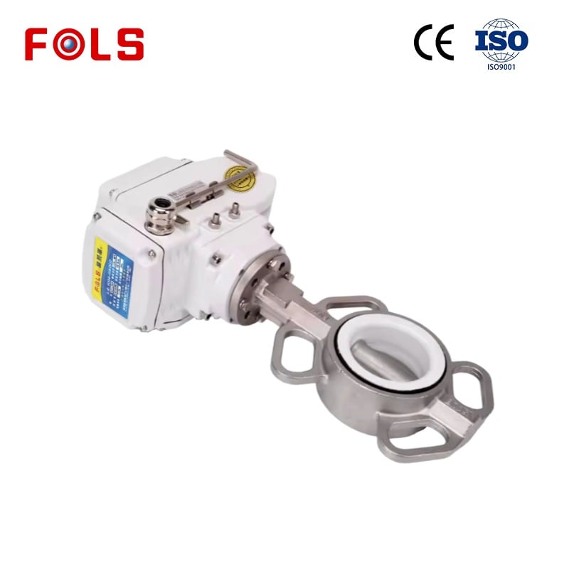Motorized Butterfly Valves from FOLS Valve
