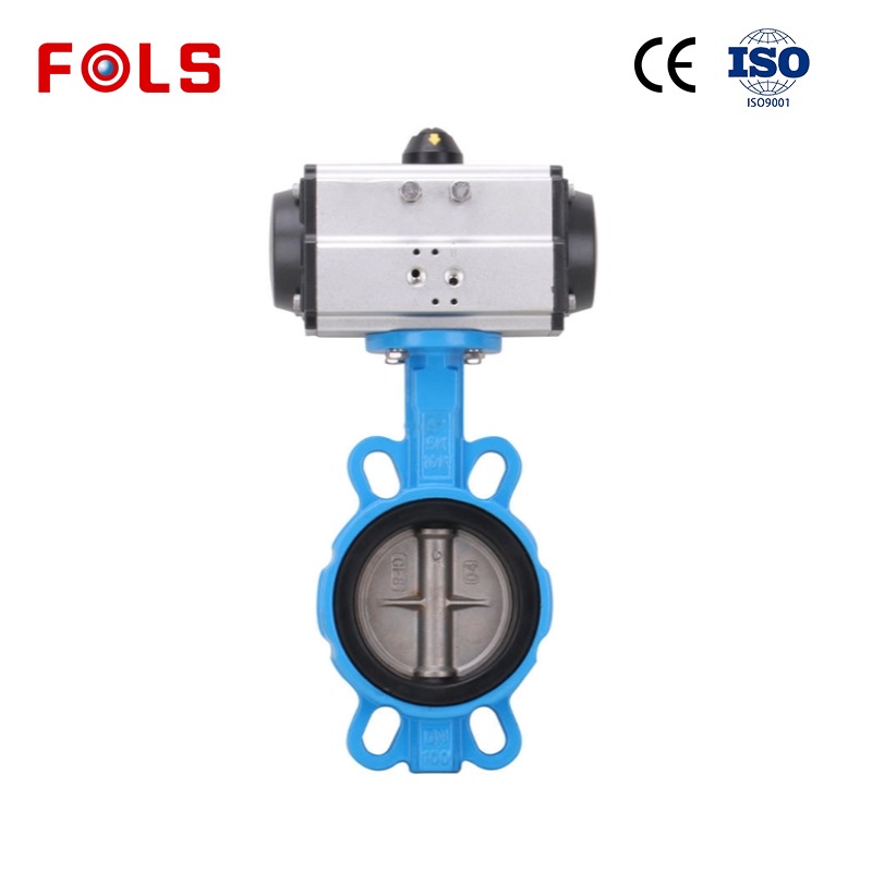Easy - to - Install Pneumatic Butterfly Valve