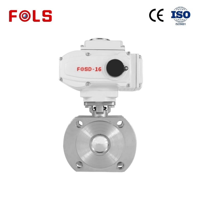 FOLS Electric Italy Wafer Type ball valve 