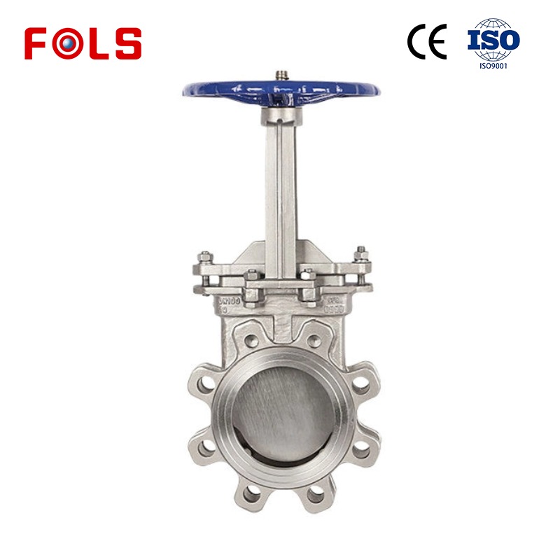 Manual torx stainless steel knife gate valve