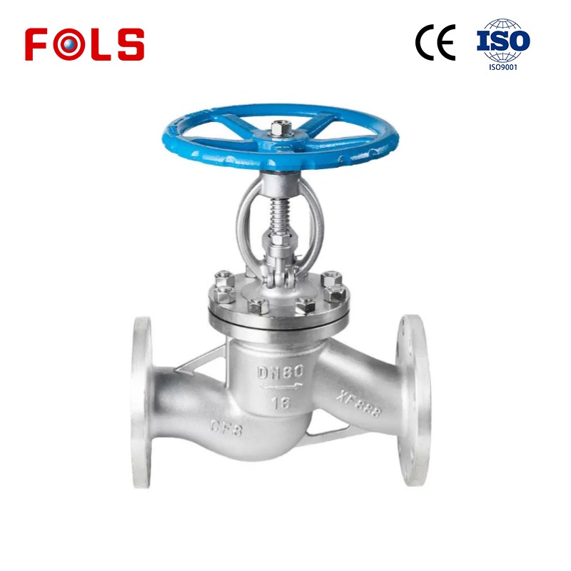 China HighQuality Stop Valves DIN Standard Boiler High Temperature Steam Heat Conduction Oil Bellows Cast Steel Valves