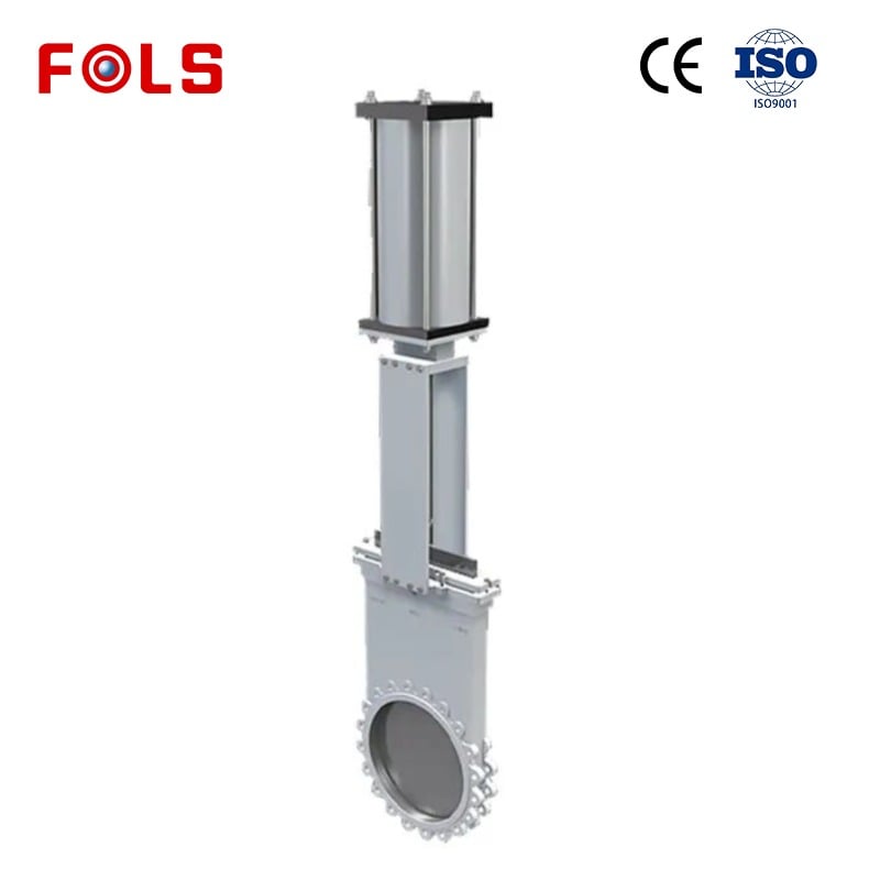 FOLS Pneumatic  Knife Gate Valve