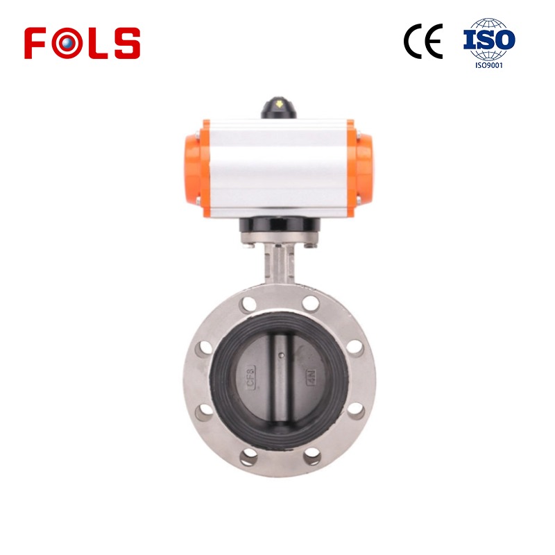 Easy - to - Install Pneumatic Butterfly Valve