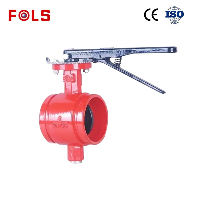 FOLS Manual Groove butterfly valve