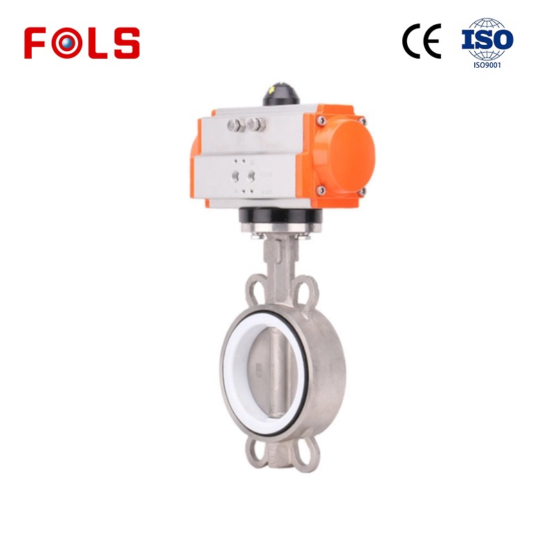 Easy - to - Install Pneumatic Butterfly Valve