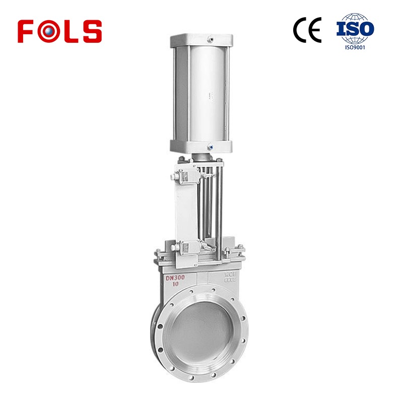 FOLS Pneumatic  Knife Gate Valve