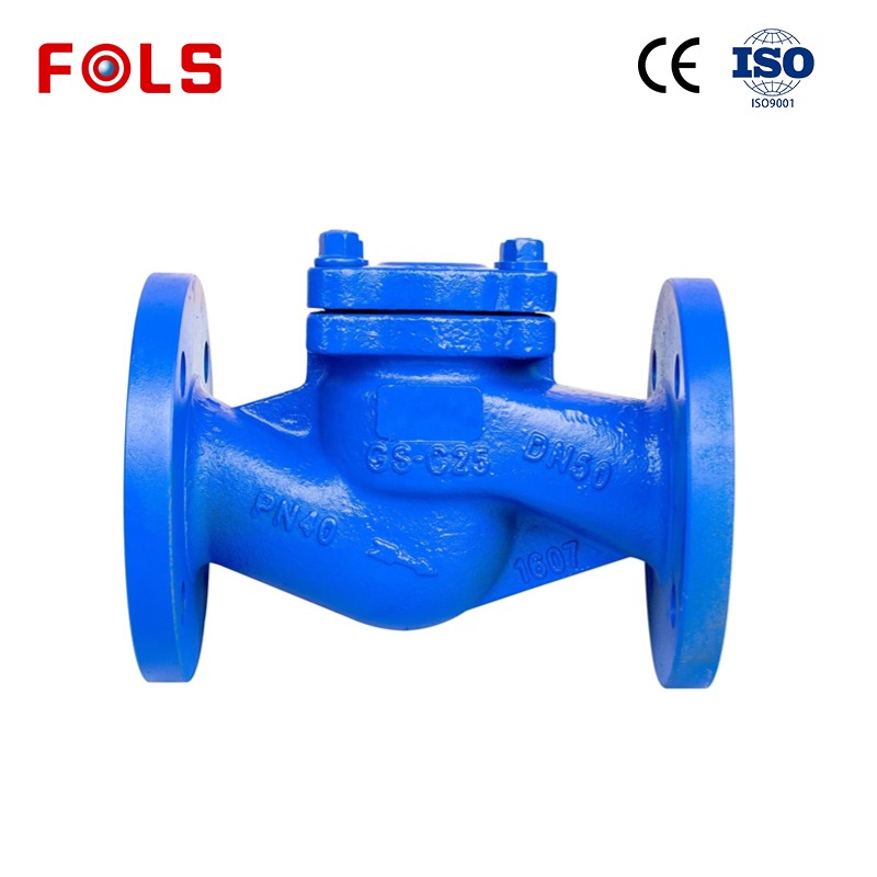 Spring Loaded Cast WCB Piston Globe Check Valve