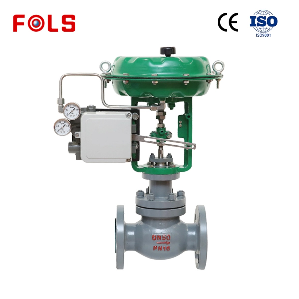 Pneumatic control globe valve
