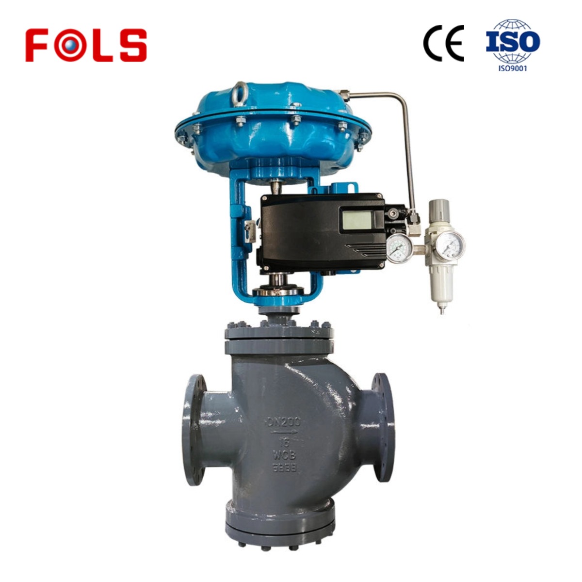 Pneumatic control globe valve
