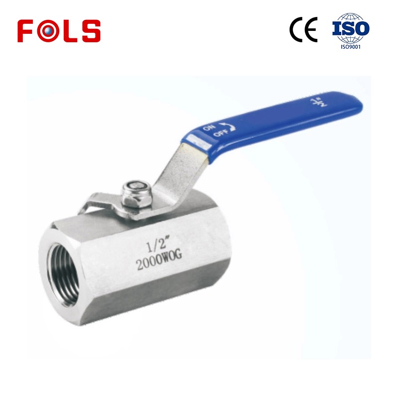 Full Port Stainless Steel NPT BSP Screw 1 PC Ball Valve