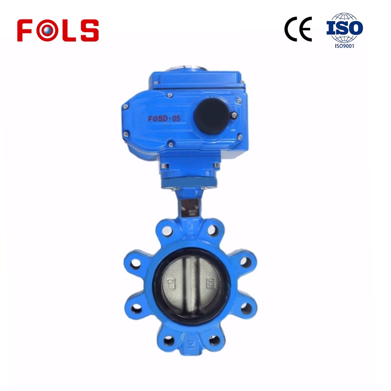 FOLS Lugged Electric Butterfly Valve