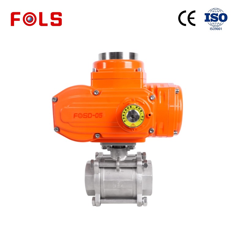 FOLS  Ex explosion-proof 3-Piece Electric Actuator Ball Valve