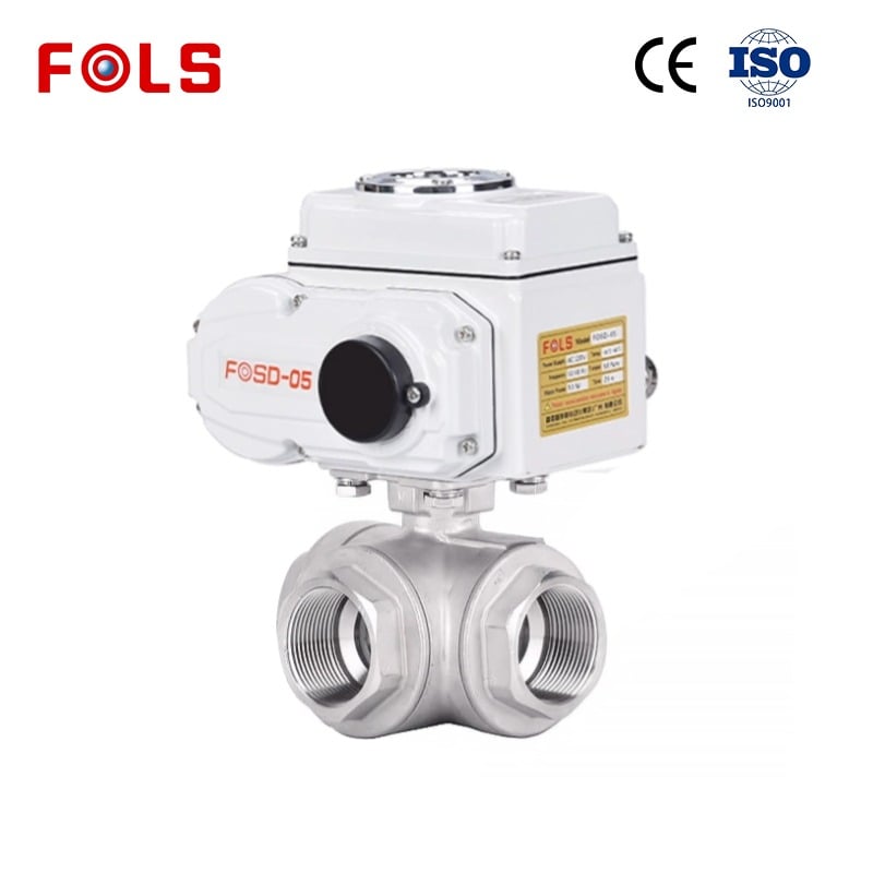 Customizable Electric Ball Valve for Different Applications