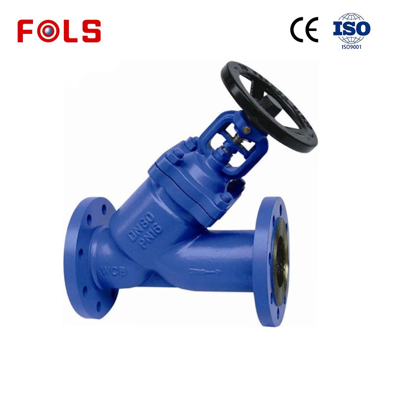 Y-shaped bellows sealed globe valve