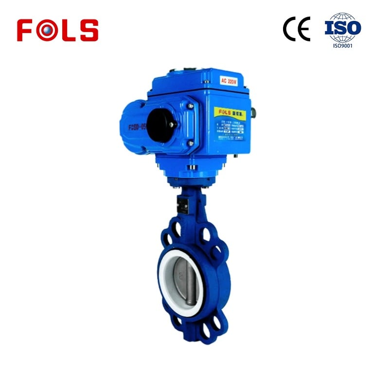 Automated Electric Butterfly Valves by FOLS Valve