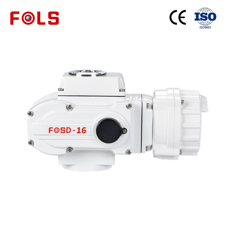 Intelligent external display electric actuator