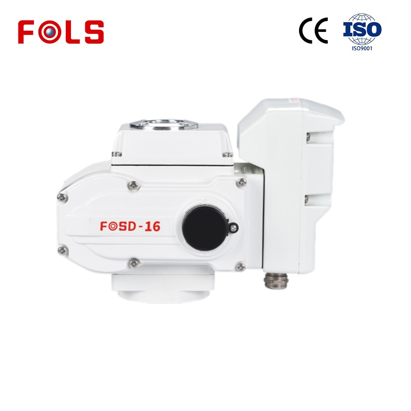 Intelligent external display electric actuator