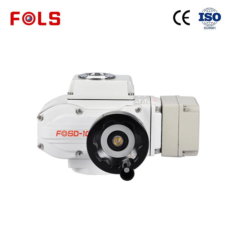 Equipped with intelligent electric actuator with handwheel