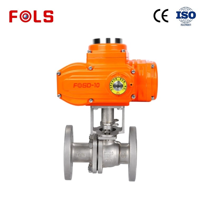 FOLS Explosion-proof Electric Actuated Flange Ball Valve