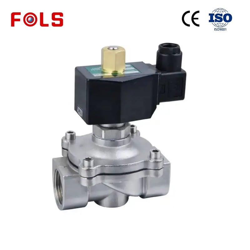 Heat Water 3v Hydraulic Electromagnetic Control Valve for Water Filter