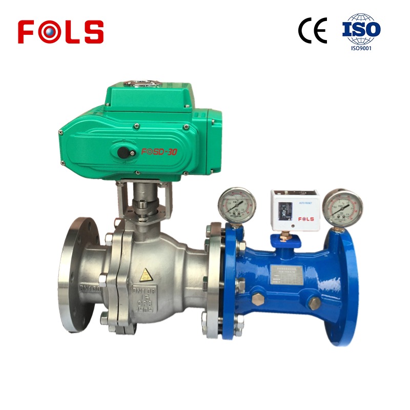 FOLS Intelligent electric differential pressure control valve