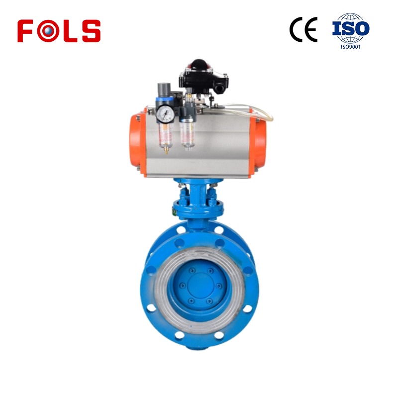 Easy - to - Install Pneumatic Butterfly Valve