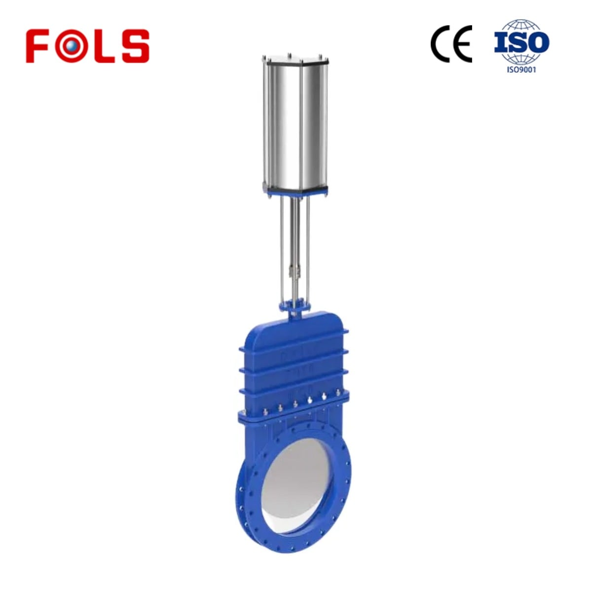 FOLS Pneumatic Knife Gate Valve