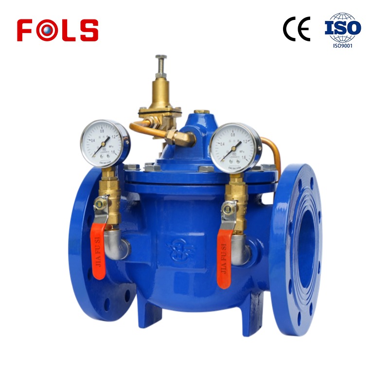 Hydraulic Adjustable pressure reducing and stabilizing valve