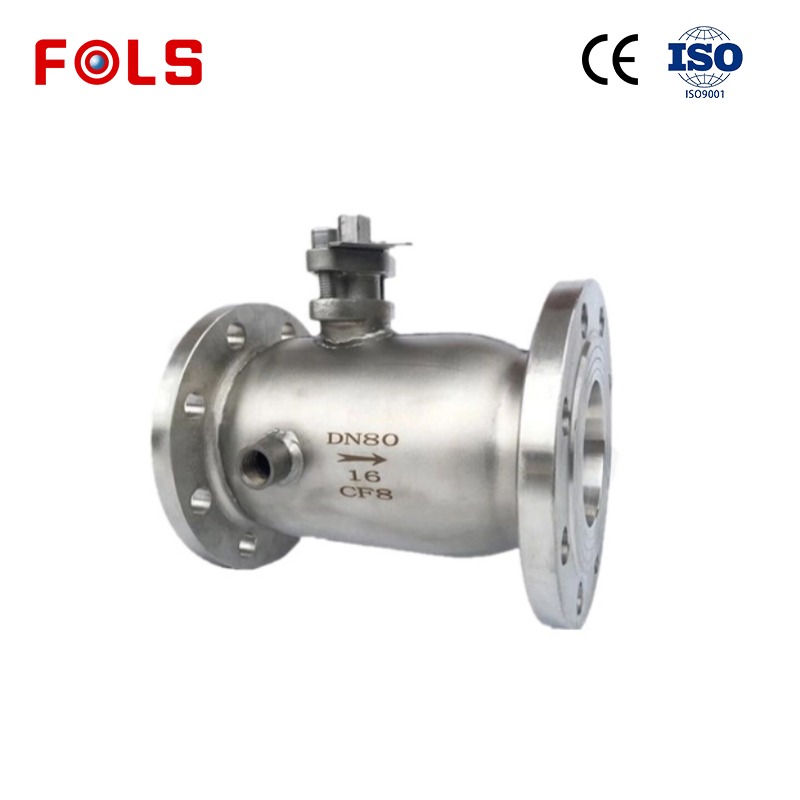 Flange type Cast Steel Jacket Integrated Ball Valve Thermal Insulation