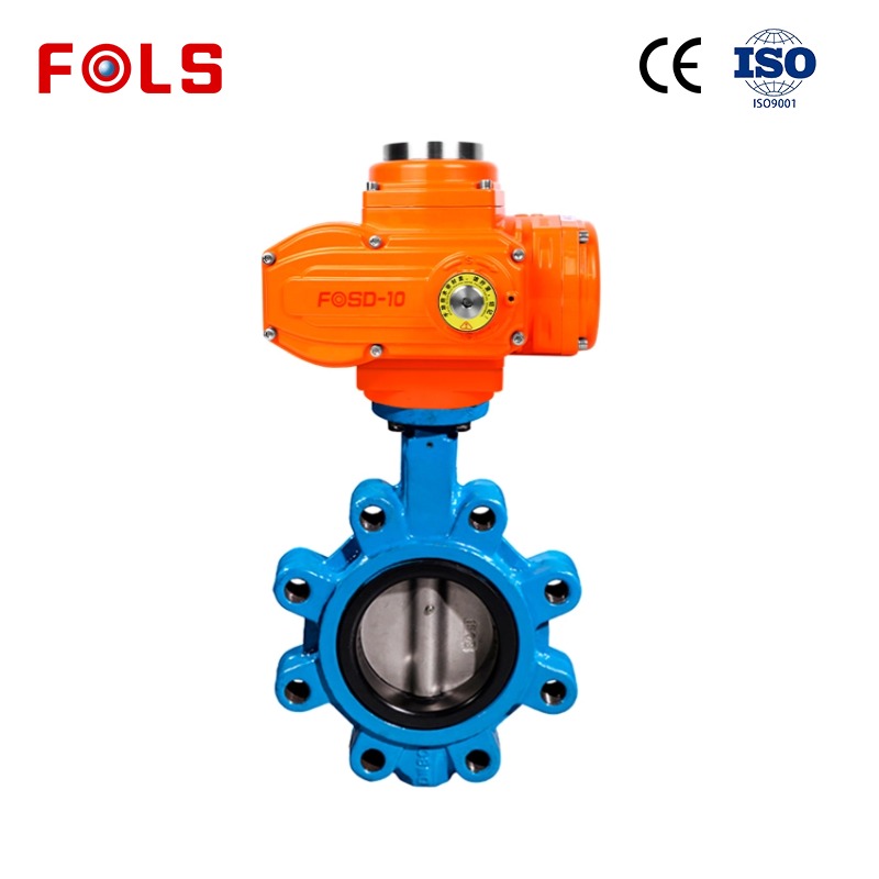 FOLS Explosion-proof Lugged Electric Butterfly Valve