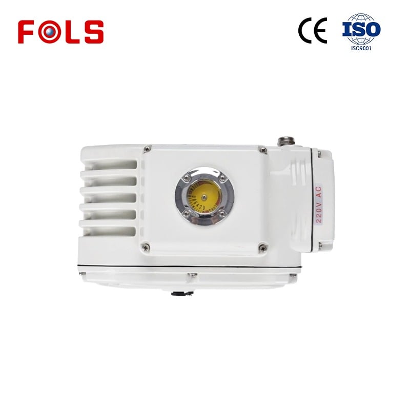 Electric Actuators with Position Feedback from FOLS