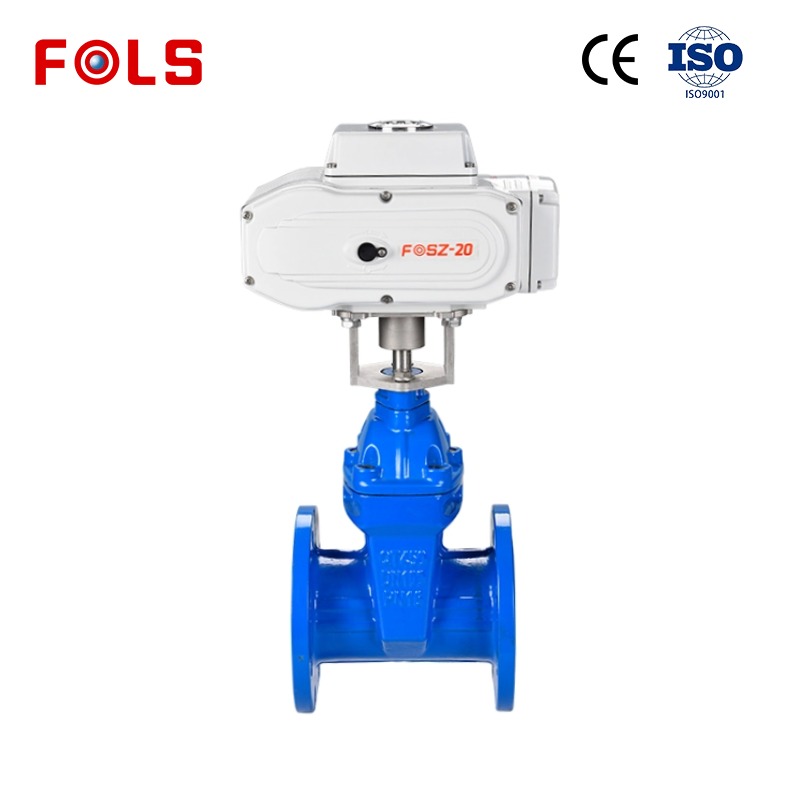 FOLS Multi Turn Electric Actuator Gate Valve