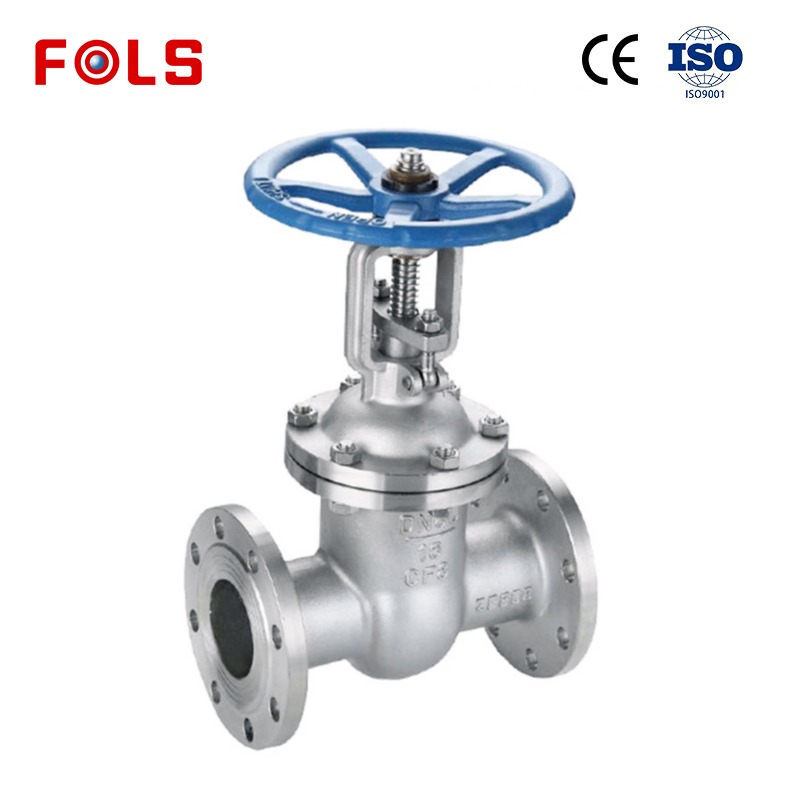 Chinese standard stainless steel flange gate valve