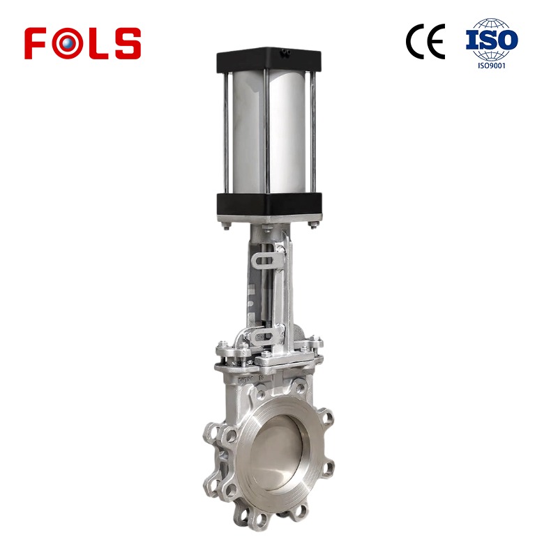FOLS Pneumatic torx Knife Gate Valve