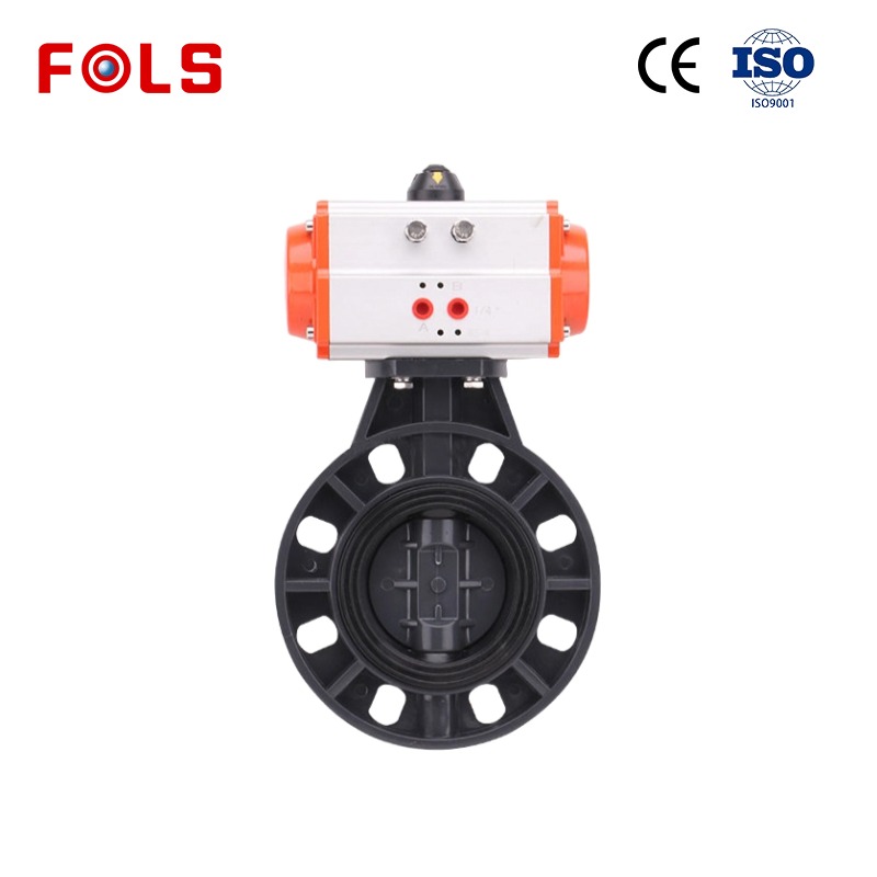 Easy - to - Install Pneumatic Butterfly Valve