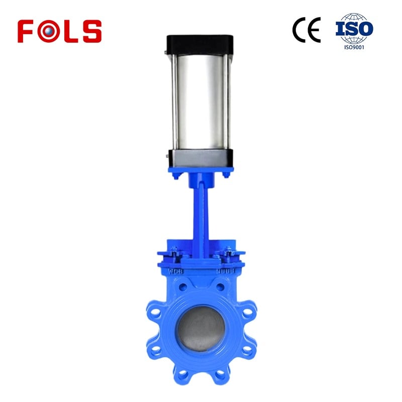 FOLS Pneumatic torx Knife Gate Valve
