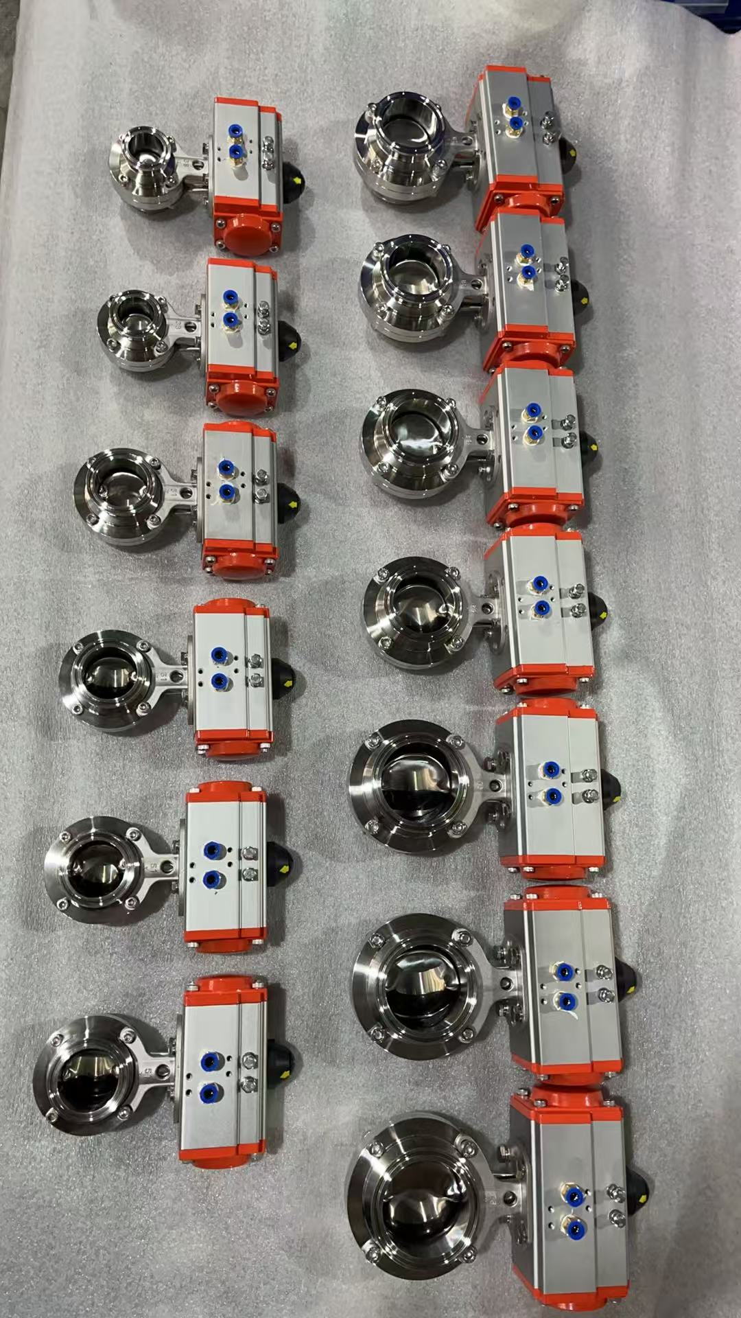 What after-sales services for industrial pneumatic butterfly valves?