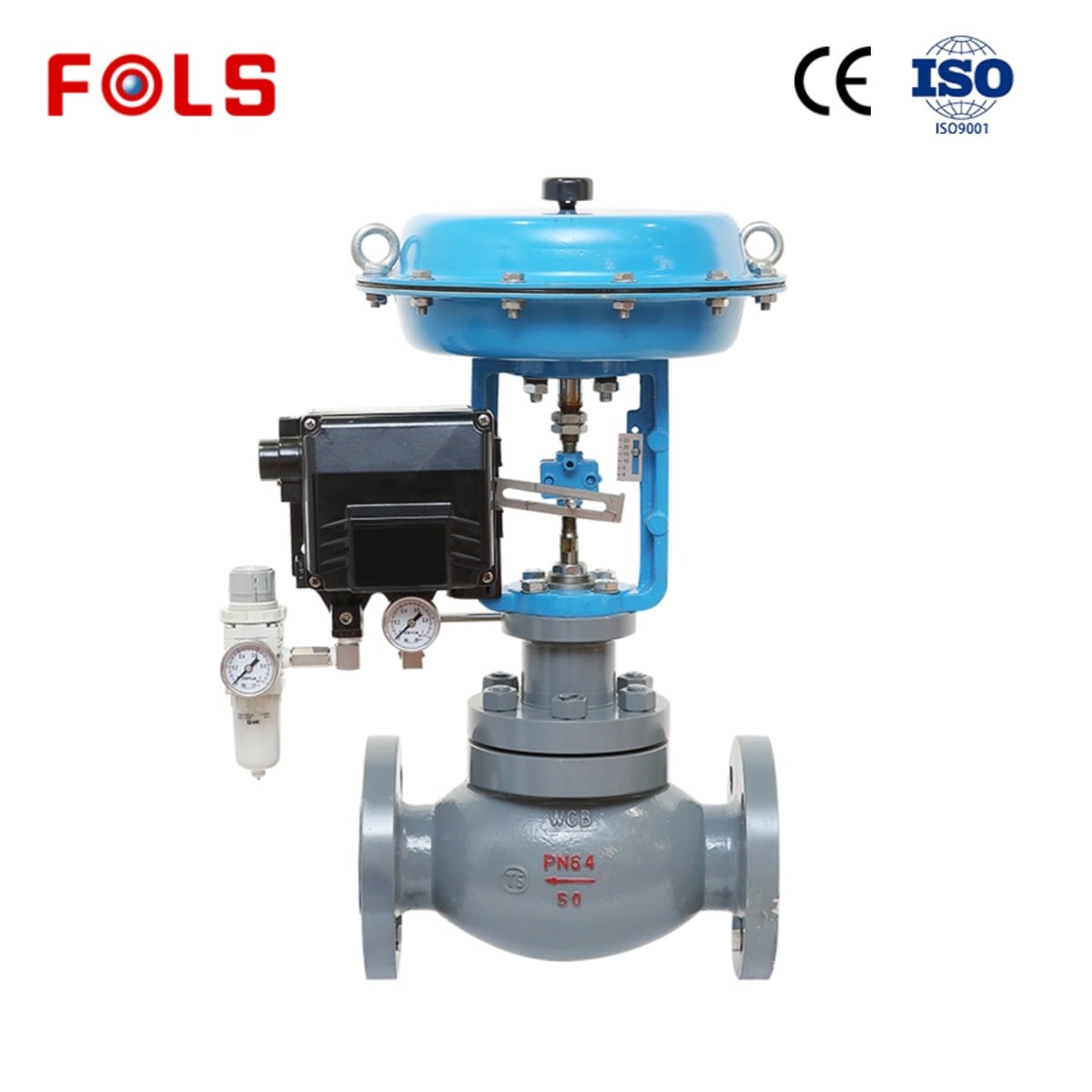 Pneumatic control globe valve